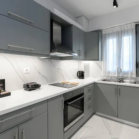 Momento Luxury Apartments Walking Distance From The Beach Nikiana Buitenkant foto